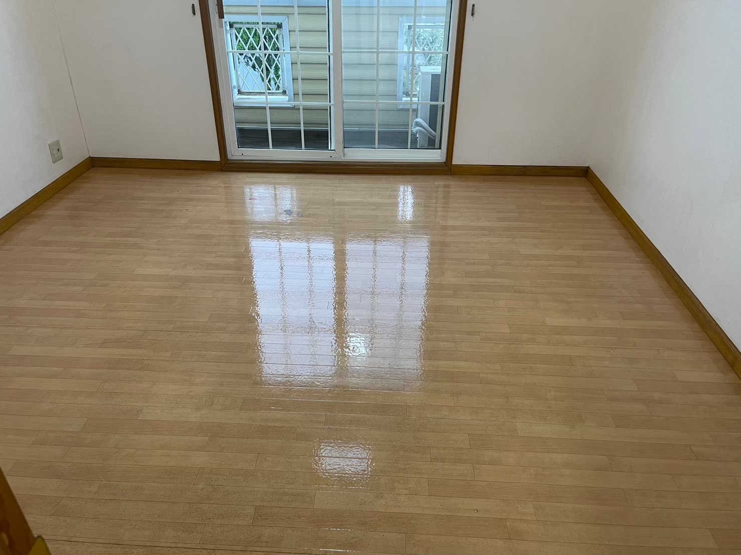 館林市 アパート室内清掃作業